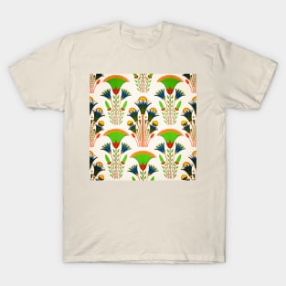 Egyptian floral pattern T-Shirt